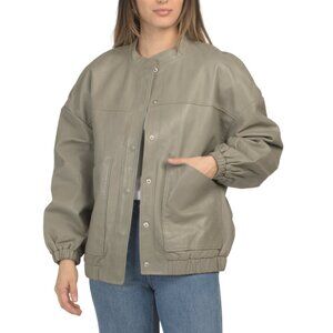 BOD & CHRISTENSEN Sage Leather Ashlee Jacket